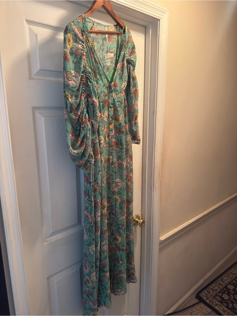 Free People EARTHFOLK Duster Floral Dress - Picture 2 of 6